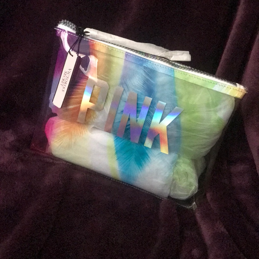 Victoria secret pink makeup bag